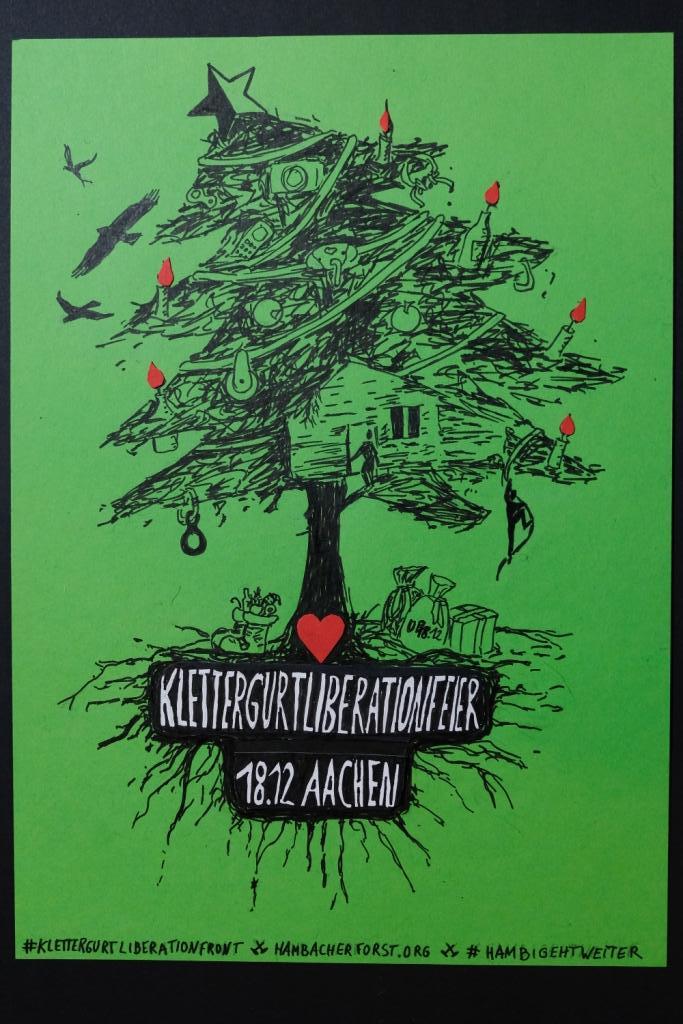 You are currently viewing Einladung zur Klettergurt Liberation Feier: 18.12 Aachen